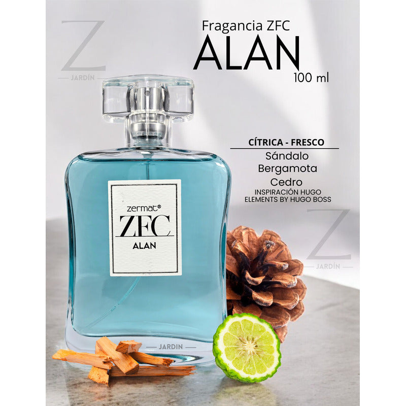 Fragancia Para Caballero Alan De 100 Ml