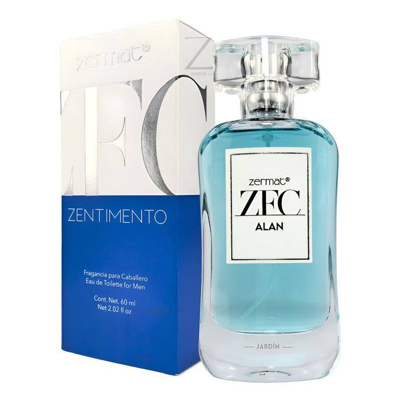 Fragancia Para Caballero Zentimento Alan 60 Ml Zermat