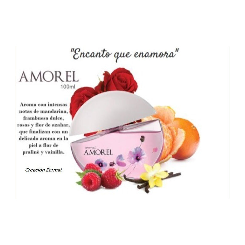 Perfume Amorel Dama Antes Aquarella + Refrescante Corporal