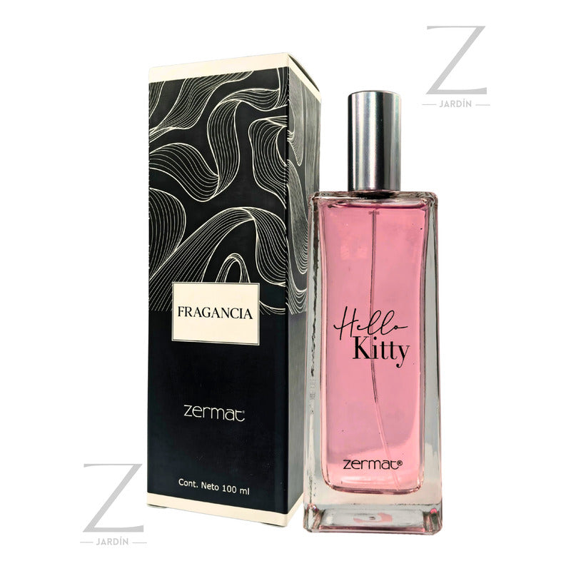 Fragancia Frutal Para Dama Zermat Hello Kitty 100 Ml