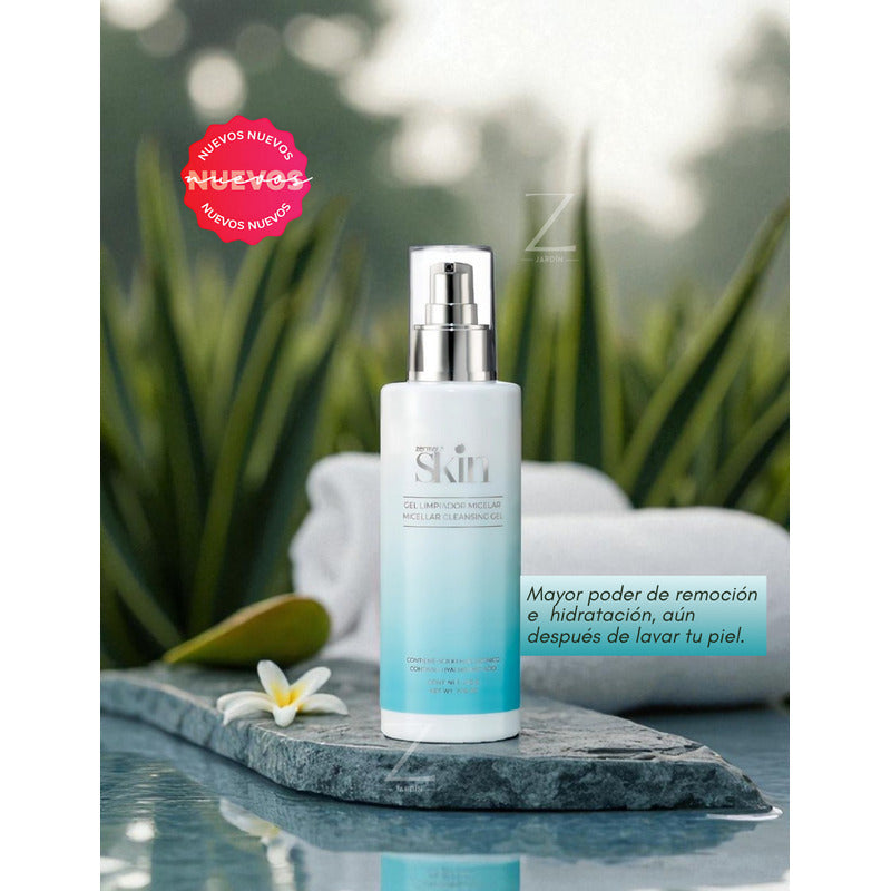 Gel Limpiador Micelar Zermat Skin 200g Todo Tipo De Piel