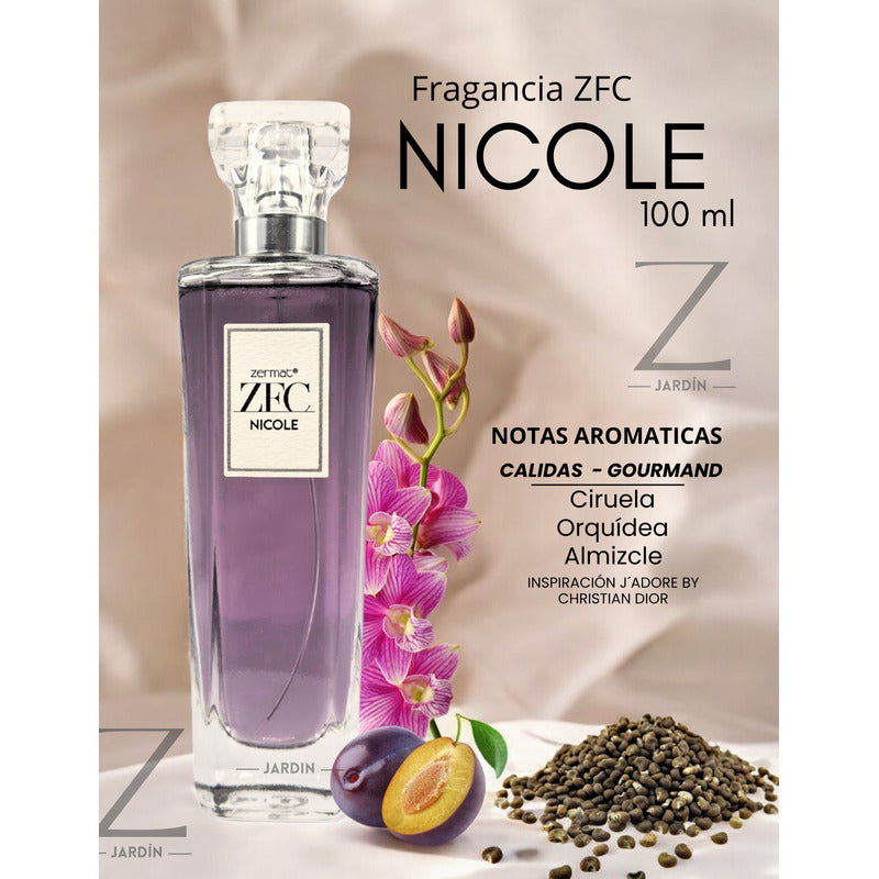 Fragancia Nicole De Zermat 100 Ml