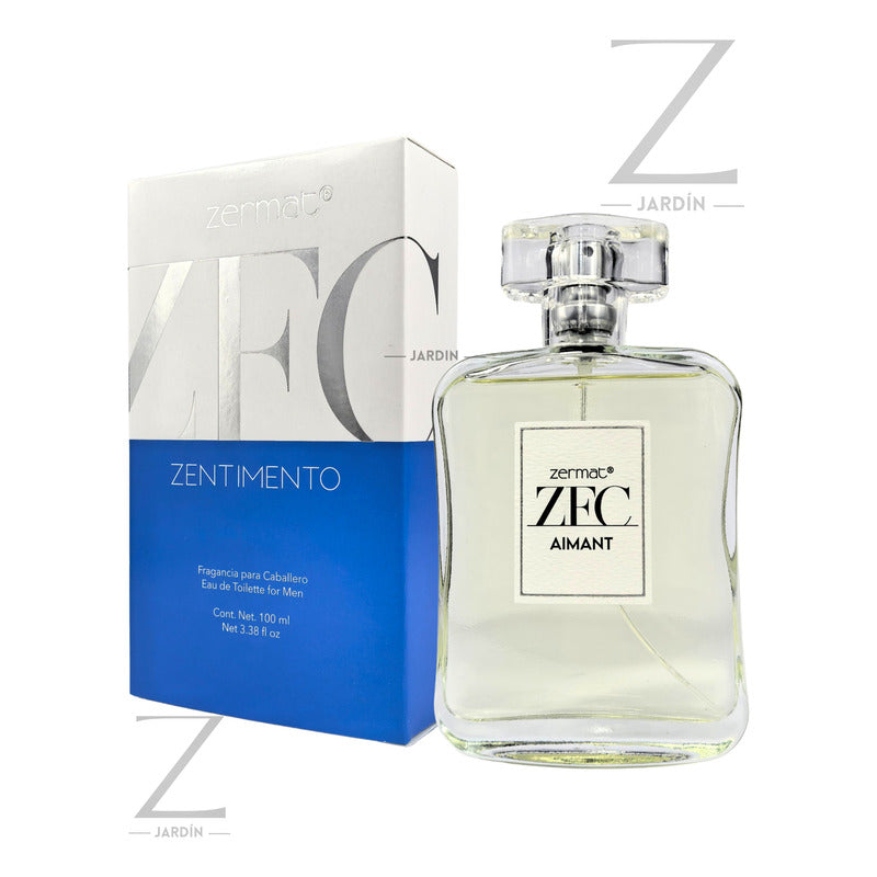 Fragancia Para Caballero Herbal Fresco Aimant Zermat 100 Ml