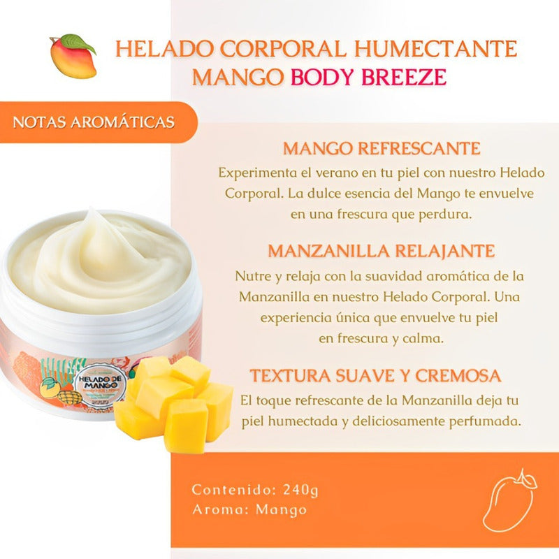 Crema Corporal Mango Zermat Hidratante 240g Mango