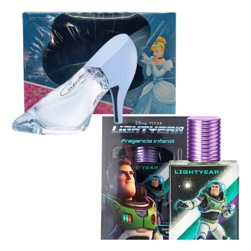 Fragancia Para Niño Buzz Lightyear + Fragancia Cenicienta