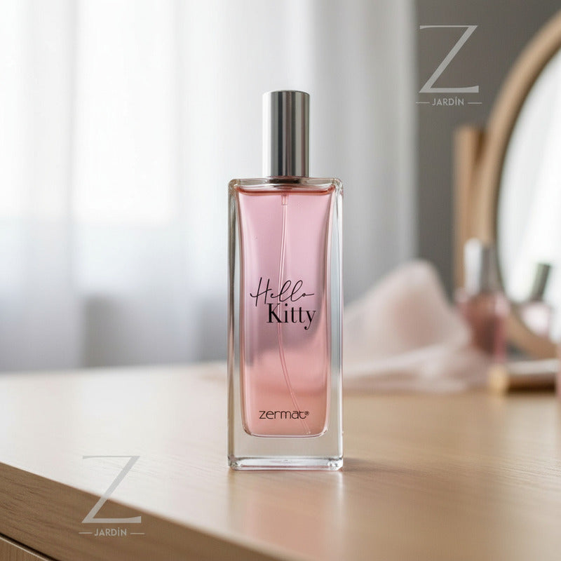 Fragancia Frutal Para Dama Zermat Hello Kitty 100 Ml