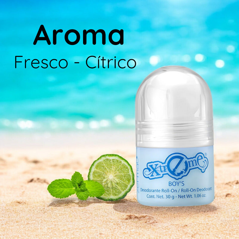 Desodorante Roll On Xtreme  Niño Xtreme