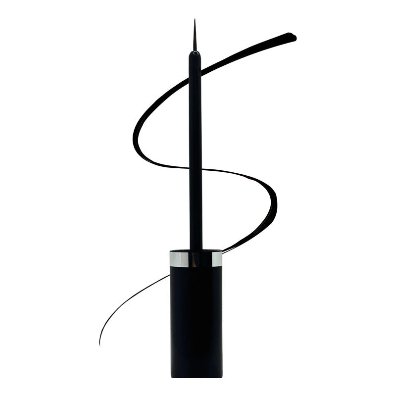 Delineador Líquido Para Ojos Eleganzza Zermat Negro Mate