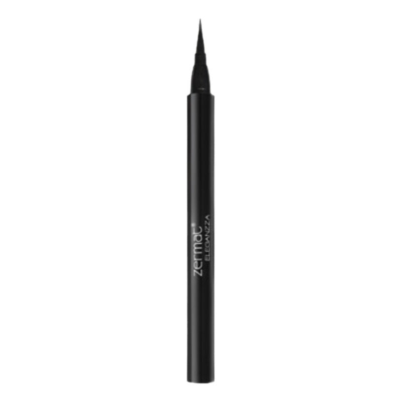Delineador De Ojos Líquido Zermat Plumón Waterproof Negro