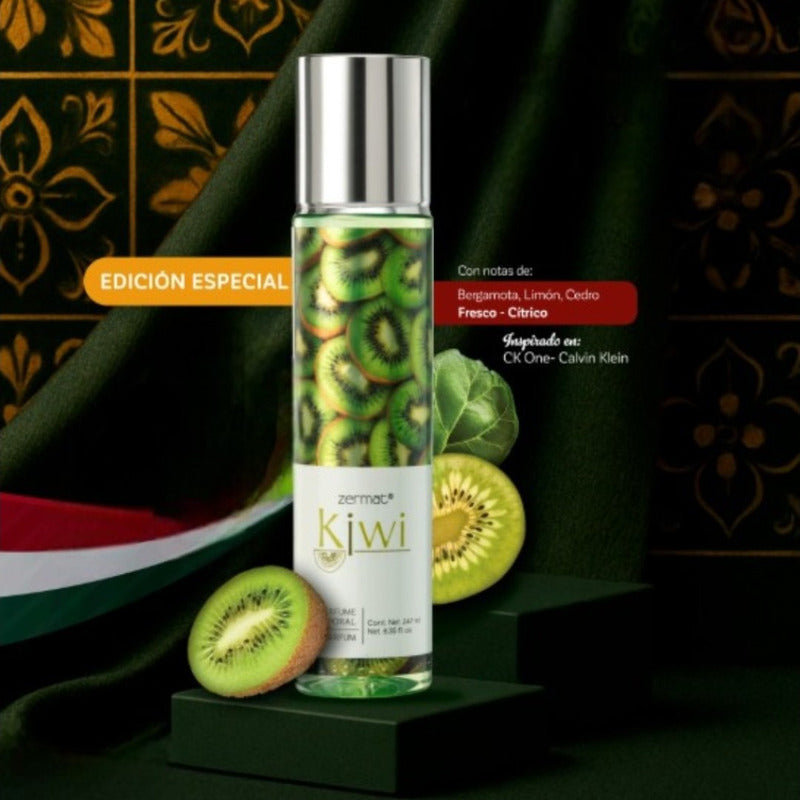 Perfume Corporal Refrescante Kiwi Zermat 247 Ml