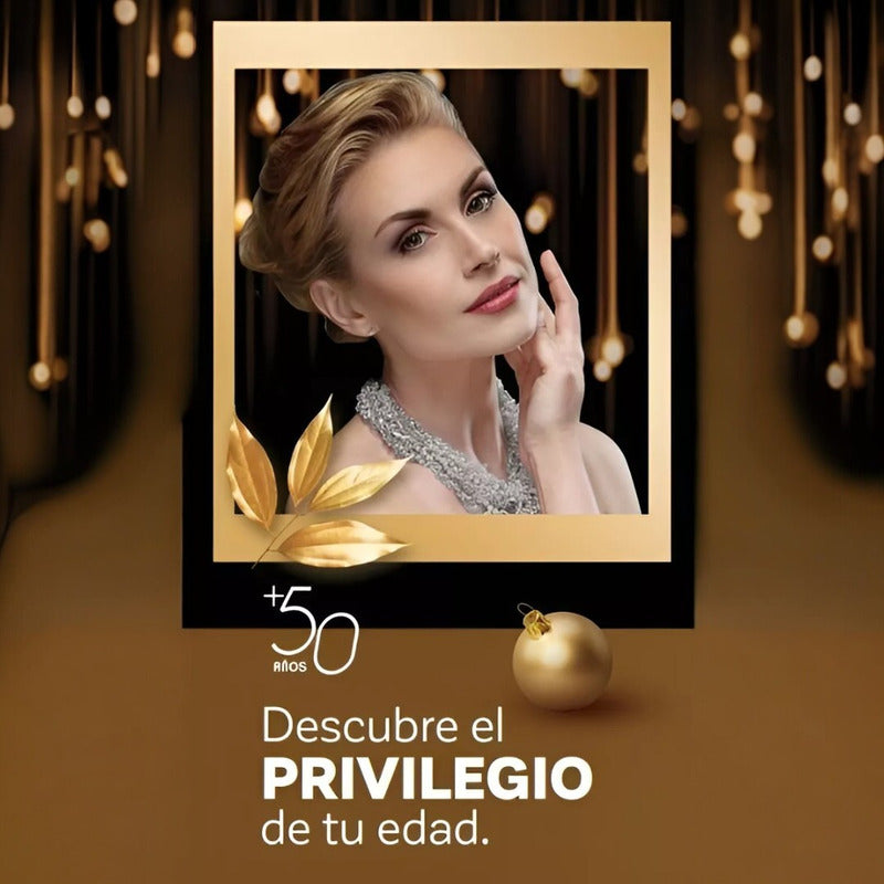 Crema Facial Efecto Anti Edad Con Caviar, Reparación Máxima  Normal Día/noche