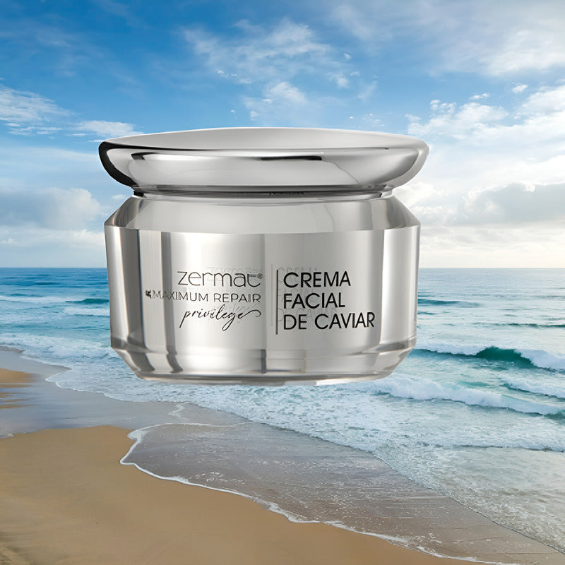 Crema Facial Efecto Anti Edad Con Caviar, Reparación Máxima  Normal Día/noche