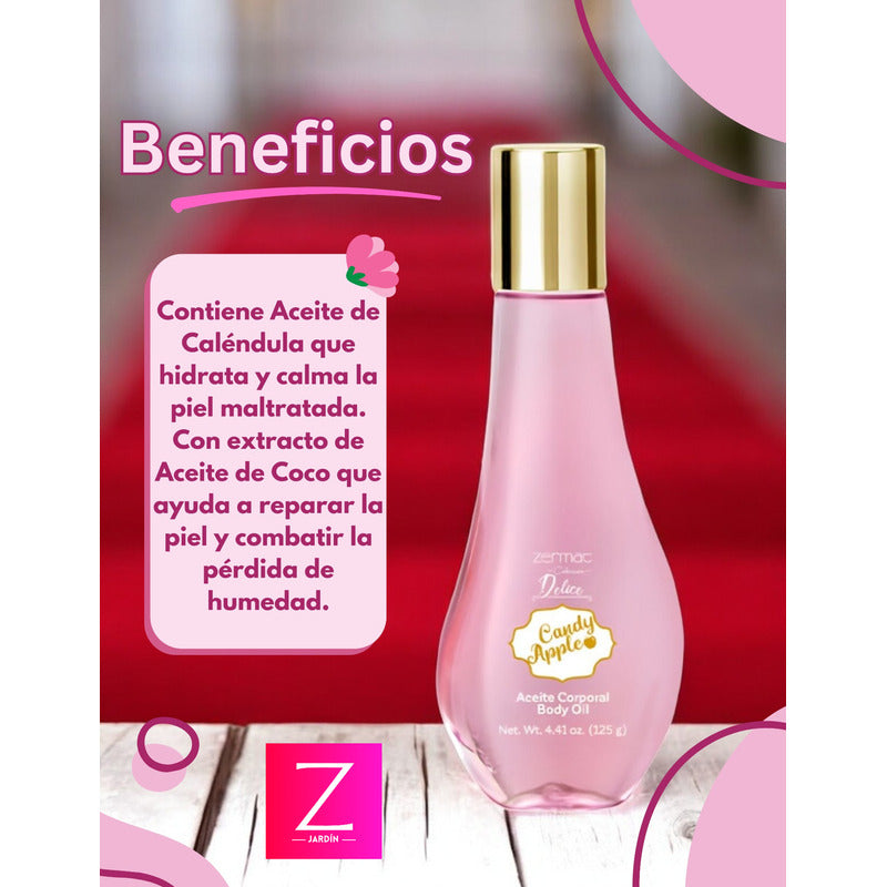 Estuche Regalo Refrescante+aceite Coporal Candy Apple Zermat