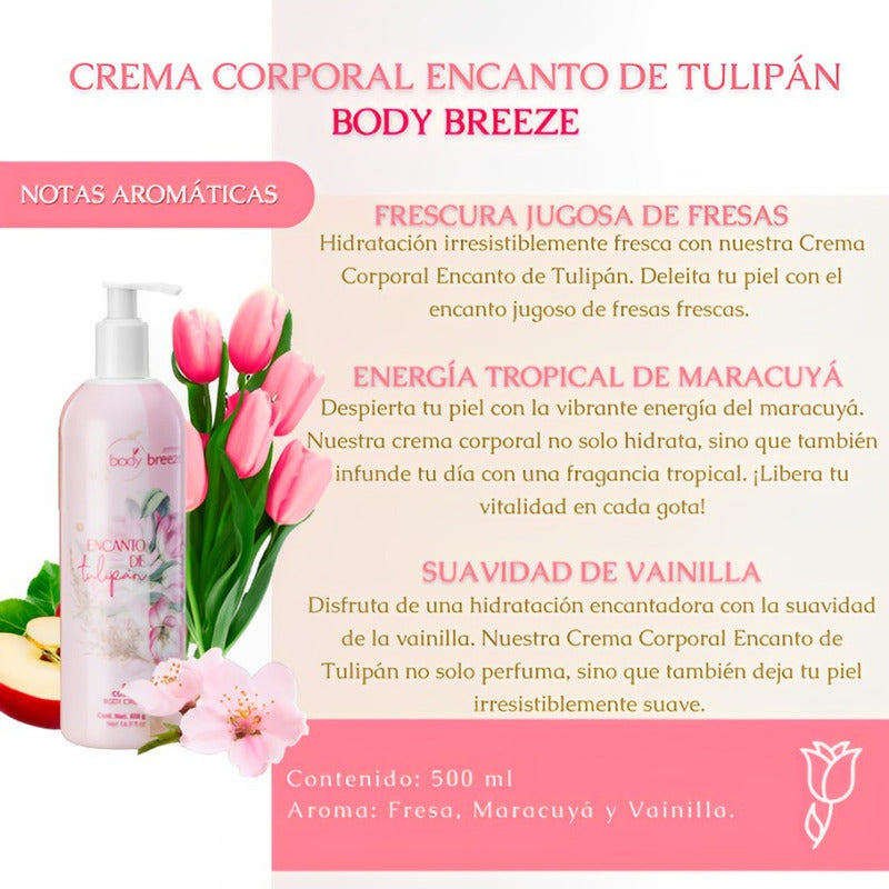 Crema Corporal Humectante Encanto De Tulipán   Zermat Encanto De Tulipán