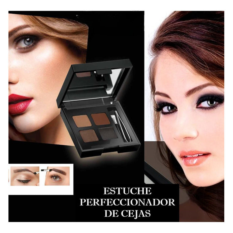 Estuche Perfeccionador De Cejas Antes Glamour