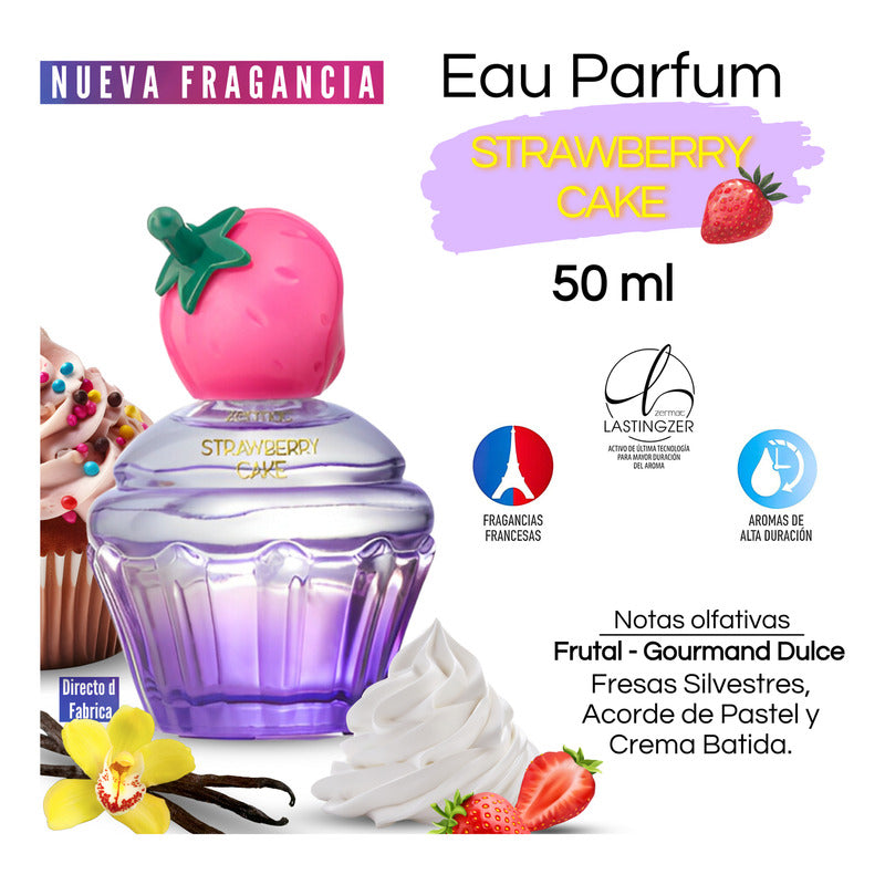Fragancia Strawberry Cup Cake Niña Zermat