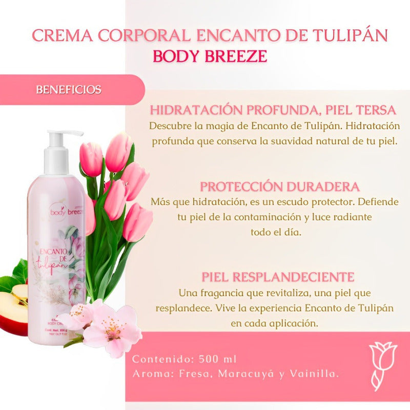 Crema Corporal Humectante Encanto De Tulipán   Zermat Encanto De Tulipán