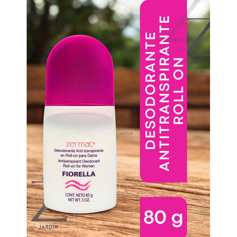 3 Desodorantes Antitranspirante Zermat Roll On Dama Fiorella Fiorella