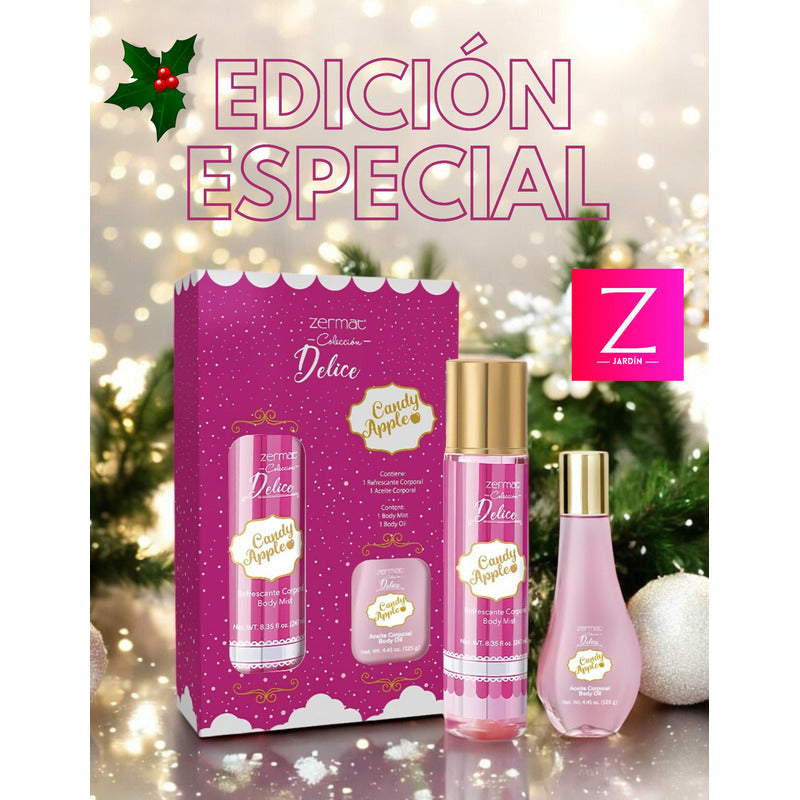 Estuche Regalo Refrescante+aceite Coporal Candy Apple Zermat