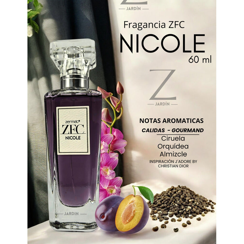 Fragancia Nicole 60 ml De Zermat