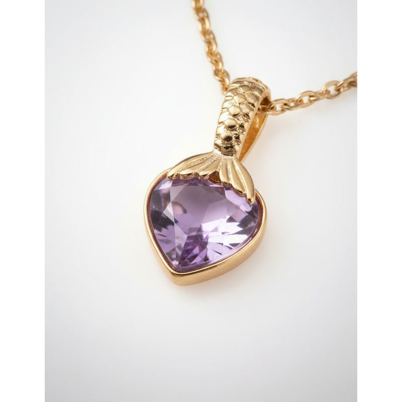 Coordinado Para Niña De Joyería Sirenita Zermat Dorado