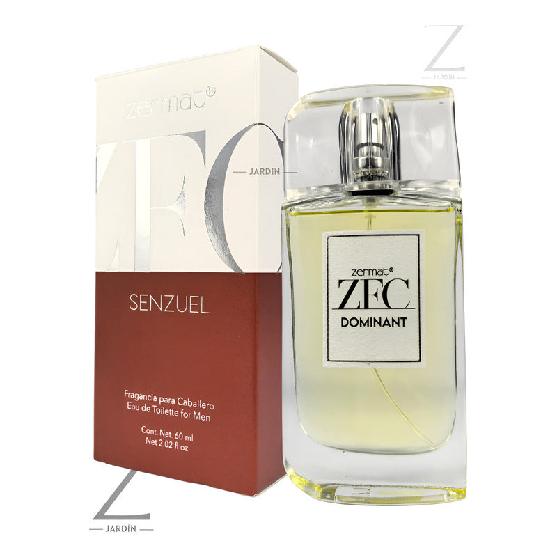 Fragancia Zfc Senzuel Dominant 60 Ml Caballero Zermat
