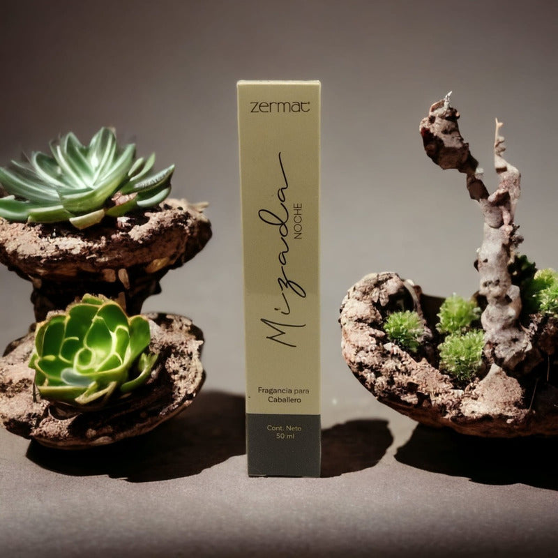 Fragancia Maderosa Para Caballero 50 Ml Mizada Noche Zermat