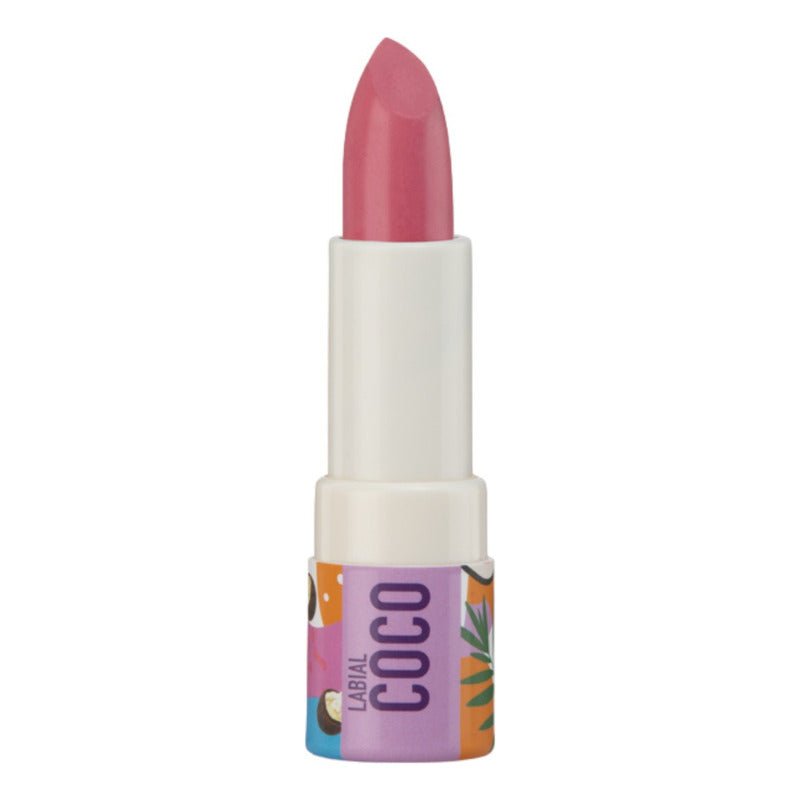 Labial Vegano En Barra Con Extracto De Coco & Karité Zermat Color Milkshake