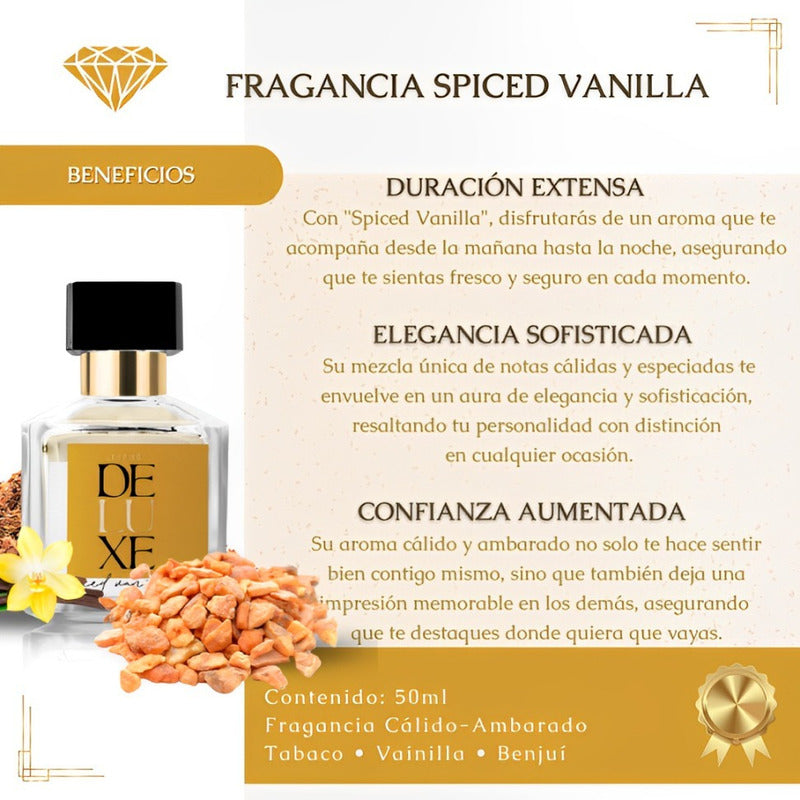 Perfume De Luxe Zermat Spiced Vanilla Vainilla Volumen De La Unidad 50 Ml