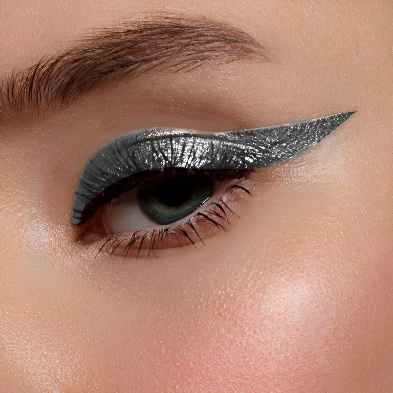 Delineadores Líquidos Brillantes Zermat Set 2 Uds. Plateado/dorado Gold Metalizado