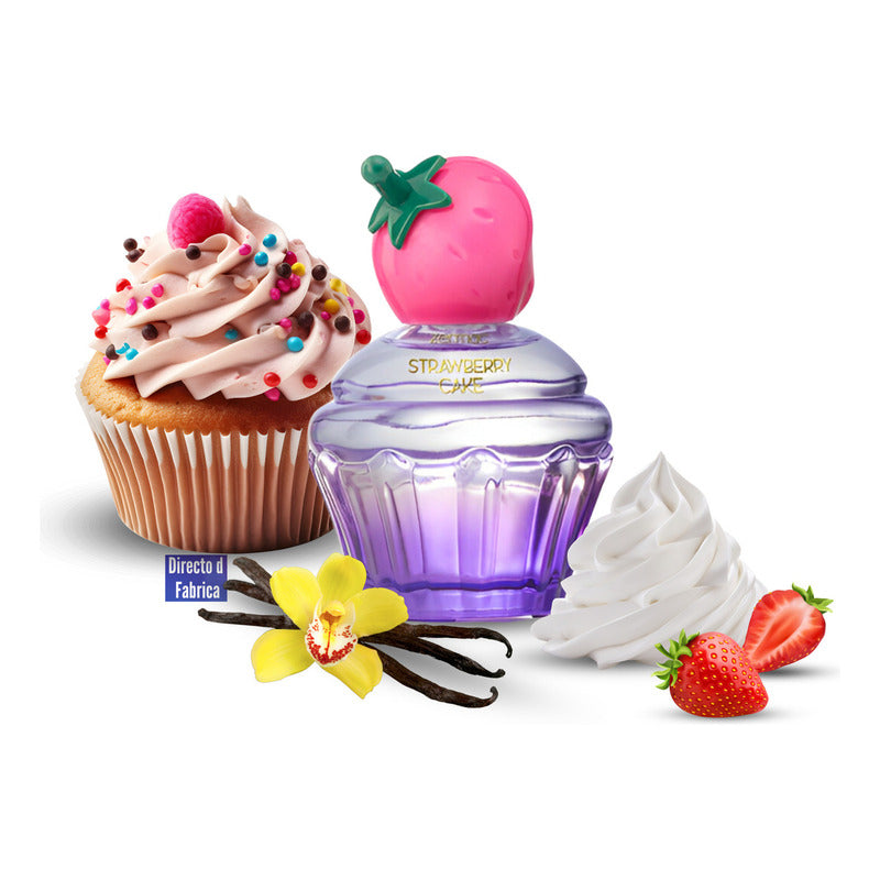 Fragancia Strawberry Cup Cake Niña Zermat
