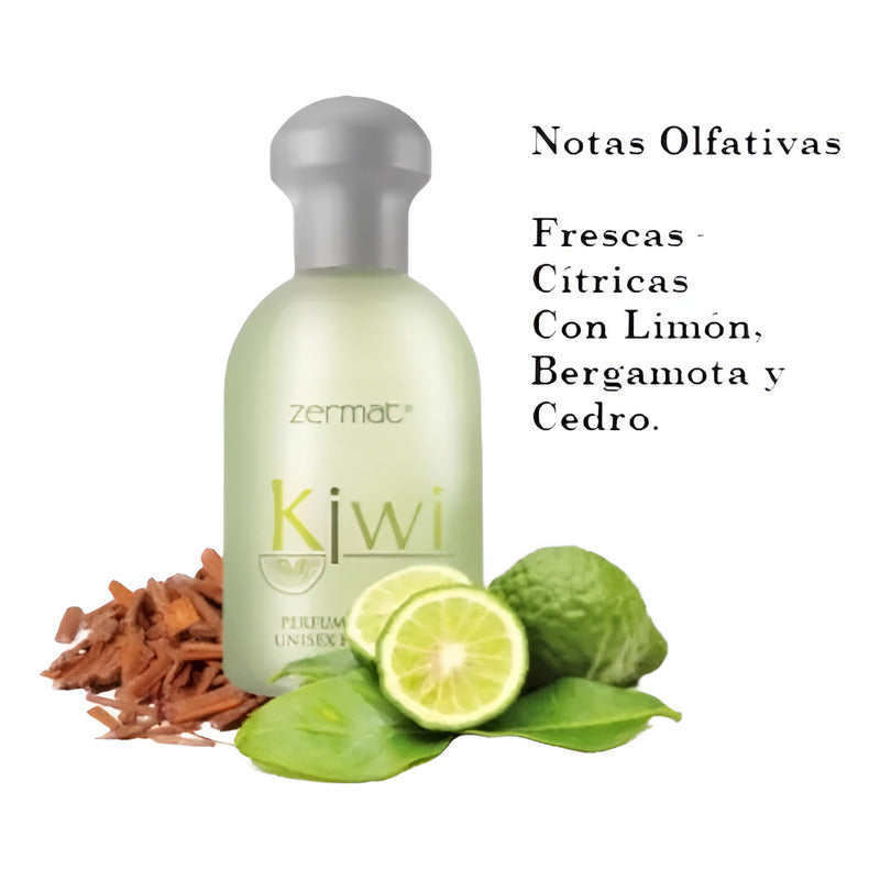 Paquete Kiwi  Incluye Fragancia, Refrescante Y Crema  Manos
